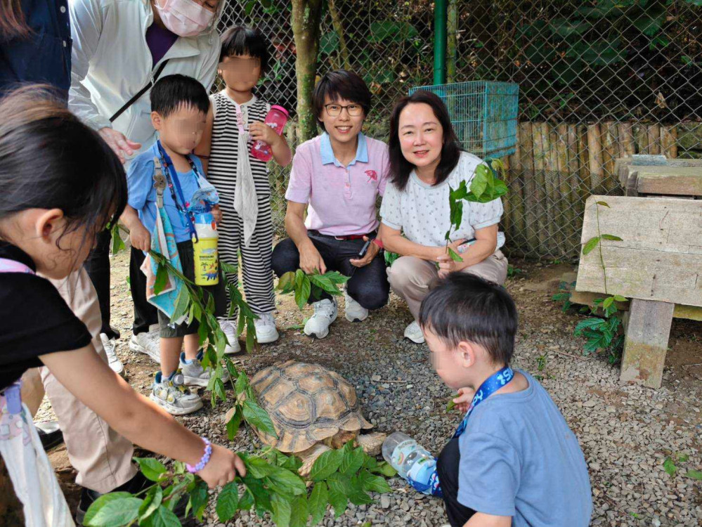 跨世代共融！仙草附幼萌娃融化榮家爺爺奶奶