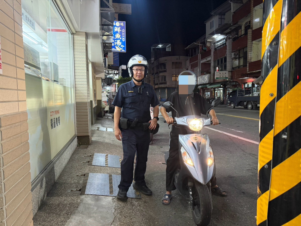 七旬翁遭竊急求助?！岡山警憑「一頂安全帽」破解烏龍失竊案