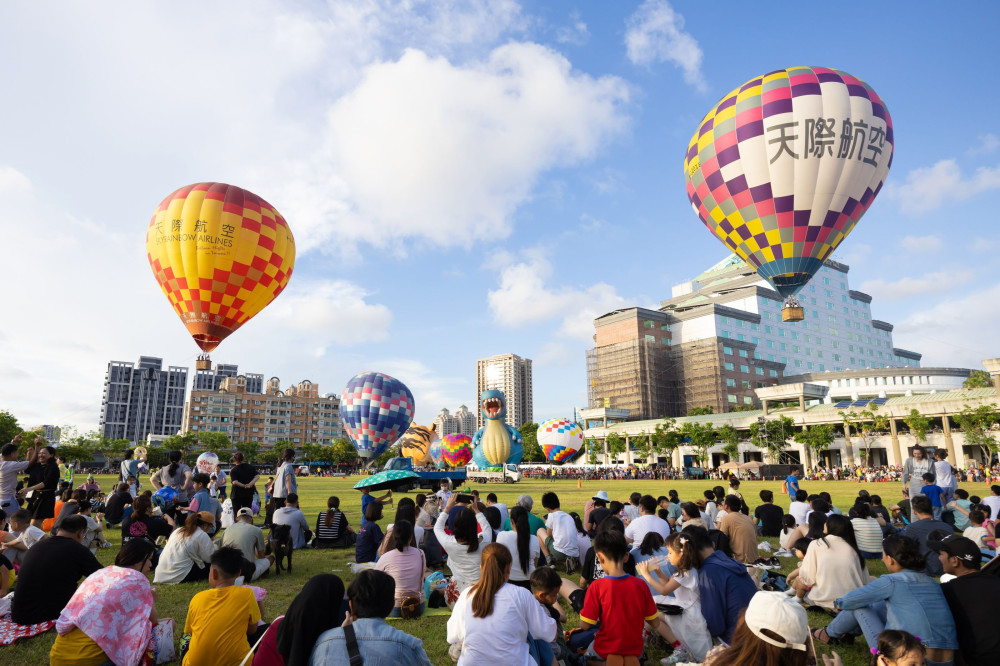 臺南熱氣球派對17、18日登場　光雕無人機秀、繫留體驗吸客